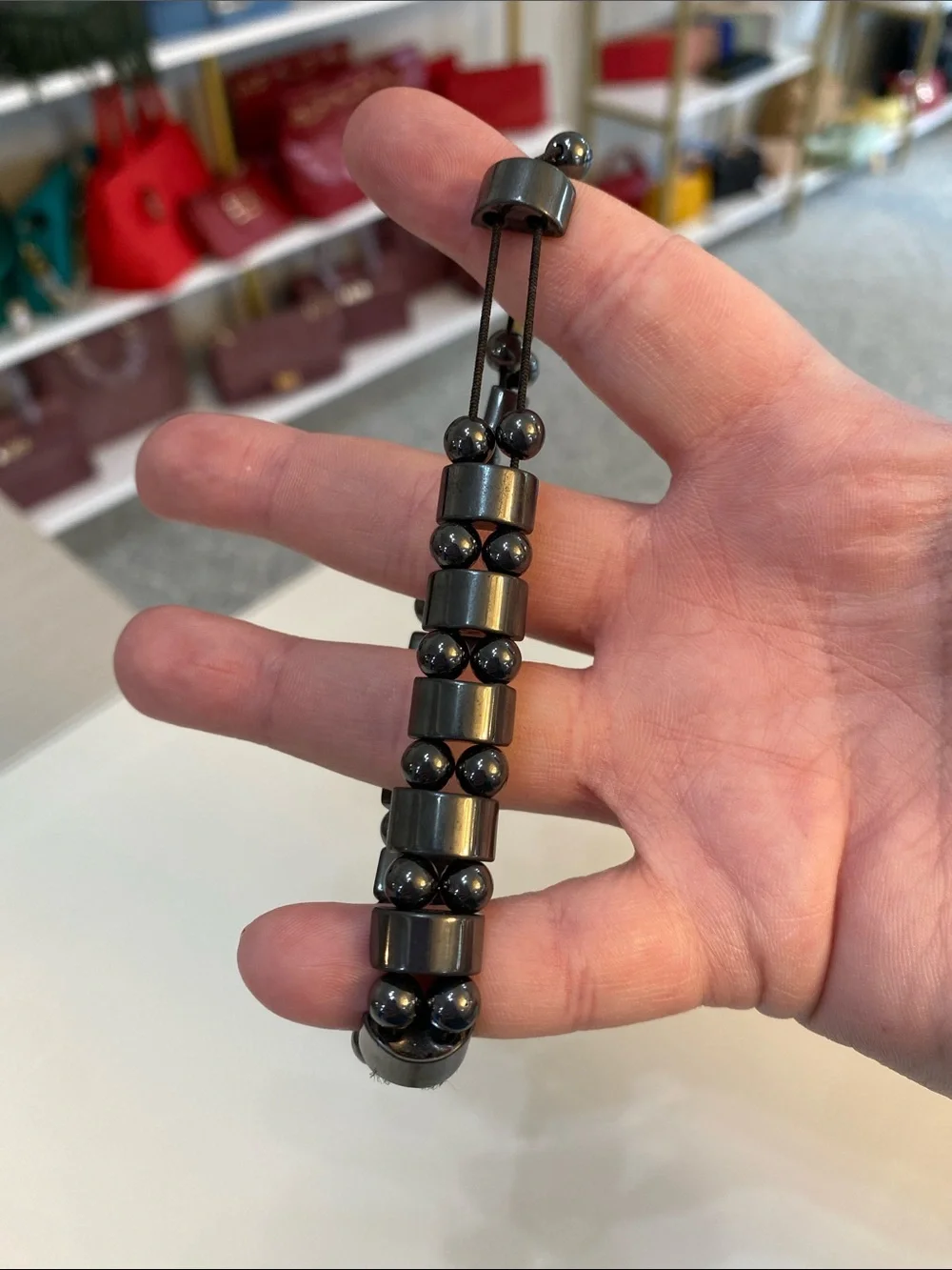 Hematite bracelet